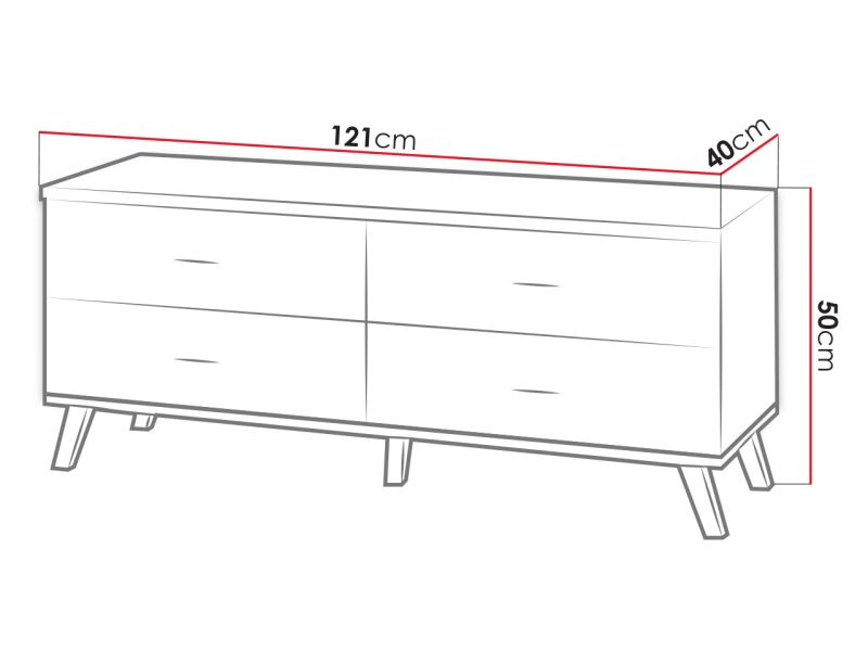 Grandy 120 Tv állvány
