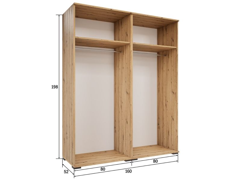 Cleopátra gardrób 160