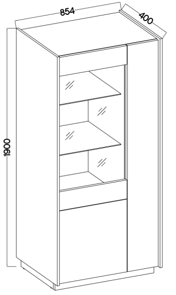 Abilen 3D vitrin
