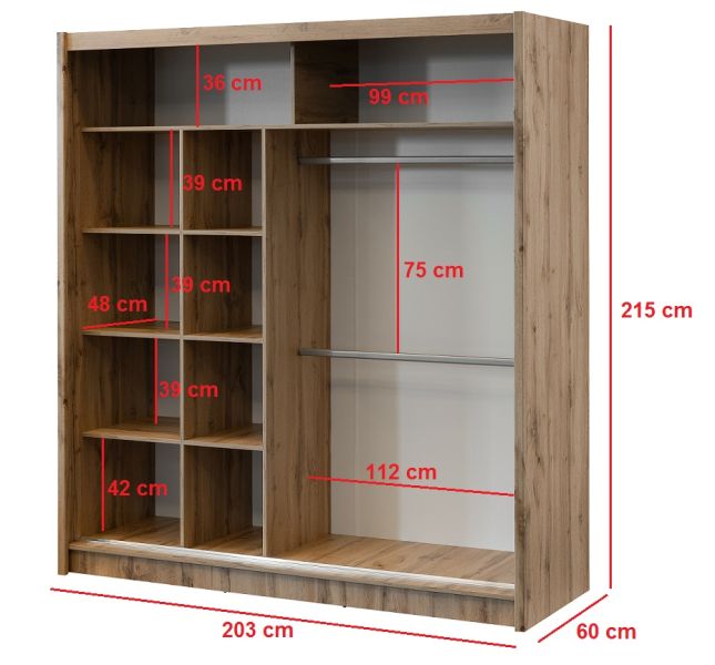 Rella gardrób 203