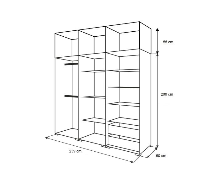 Box gardrób 239