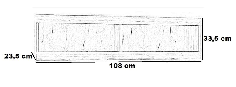 Orestes fali könyvespolc 110
