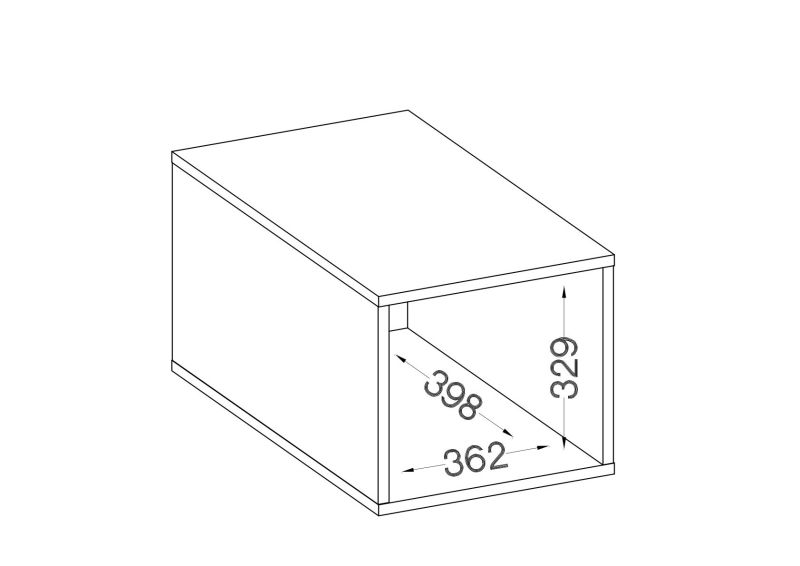 Dalva 115 felső nyíló elem