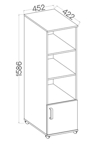 Dalva 220 magas irodai konténer