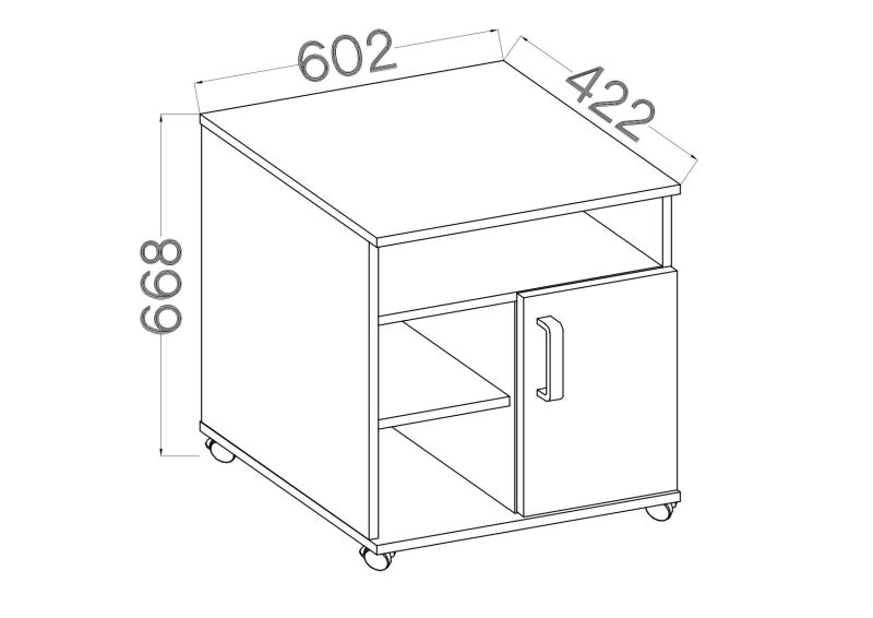 Dalva 230 irodai konténer