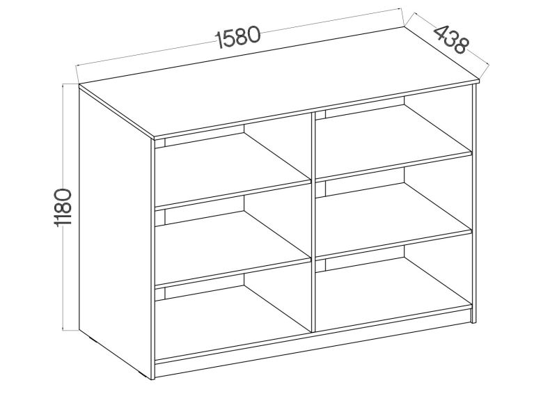 Dalva 840 polc