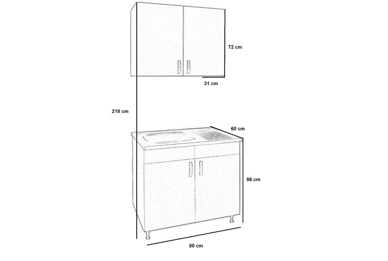 Vario konyha 80 cm (72)