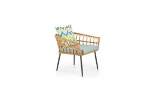 Gardena 1S kerti rattan fotel 