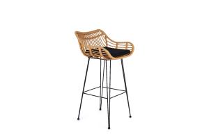 H105 rattan bárszék