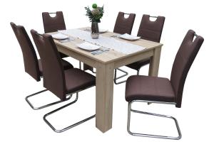 Izma étkező Félix asztallal (6 személyes)