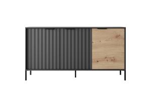 Brono black 153 3D komód